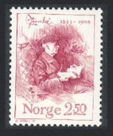 Norway 150th Birth Anniversary Of Jonas Lie Author 1983 MNH SG#921 - Nuovi