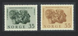 Norway Law Of Mass Action 2v 1964 MNH SG#566-567 - Ongebruikt