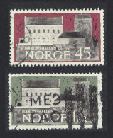 Norway 700th Anniversary Of Haakonshallen Bergen 2v 1961 Canc SG#512-513 Sc#394-395 - Gebraucht