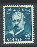 Norway Birth Centenary Of Alexander L Kielland Author $0 Ore 1949 Canc SG#403 MI#341 Sc#296 - Used Stamps