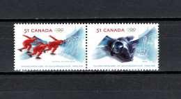 Canada 2006 Olympic Games Turin Torino, Set Of 2 MNH - Invierno 2006: Turín