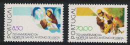 Portugal 750th Anniversary Of St Anthony Of Lisbon 2v 1981 MNH SG#1845-1846 - Neufs