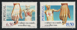 Portugal Anti-Smoking Campaign 2v 1980 MNH SG#1820-1821 - Neufs