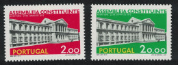 Portugal Opening Of Portuguese Assembly 2v 1975 MNH SG#1572-1573 - Nuovi