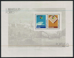 Portugal 'Lubrapex 1976' Luso-Brazilian Stamp Exhibition MS 1976 MNH SG#MS1624 - Unused Stamps