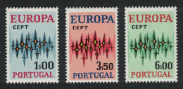 Portugal Europa CEPT 3v 1972 MNH SG#1470-1472 MI#1166-1168 - Nuevos