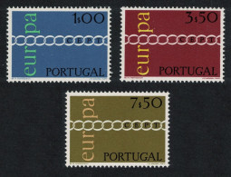 Portugal Europa CEPT 3v 1971 MNH SG#1413-1415 - Nuevos