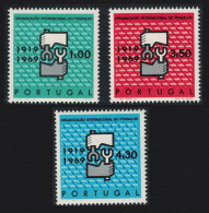 Portugal The ILO 3v 1969 MNH SG#1362-1364 - Ungebraucht