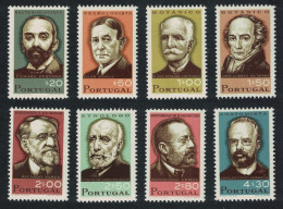 Portugal Portuguese Scientists 8v 1966 MNH SG#1301-1308 - Unused Stamps