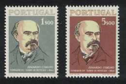 Portugal 'Diario De Noticias' Newspaper 2v 1964 MNH SG#1258-1259 - Unused Stamps