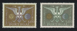 Portugal Millenary Of Aveiro 2v 1959 MNH SG#1162-1163 - Unused Stamps