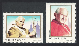 Poland Papal Visit 2v 1983 MNH SG#2881-2882 Sc#2574-2575 - Nuevos