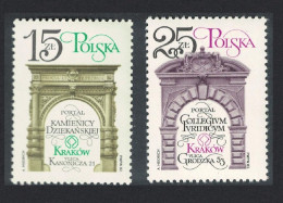 Poland Renovation Of Cracow Monuments 1st Series 2v 1982 MNH SG#2854-2855 - Neufs