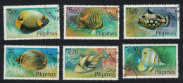 Philippines Aquarium Fish 6v 1978 CTO SG#1491-1496 - Filipinas