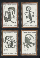 Papua NG Pioneer Art By Akis Timothy Akis 4v 2008 MNH SG#1249-1252 - Papouasie-Nouvelle-Guinée