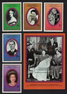 St. Vincent Royal Ruby Wedding 5v+MS 1987 MNH SG#1079-MS1084 - St.Vincent (1979-...)