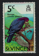 St. Vincent Red-necked Pigeon Bird 'Ramier' 5c. 1985 Canc SG#290 - St.Vincent (1979-...)