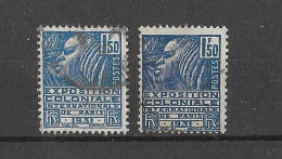 VARIETE DE COULEUR N° 273 (2 Nuances Différentes)  OBLITERE - Used Stamps