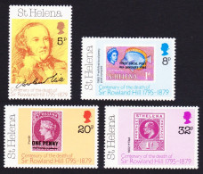 St. Helena Sir Rowland Hill 4v 1979 MNH SG#351-354 Sc#328-331 - Sint-Helena