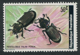 Rwanda Beetle 'Pentalobus Palini' 1978 MNH SG#869 Sc#867 - Nuovi