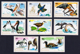 Rwanda Aquatic Birds 8v 1975 MNH SG#660-667 MI#711A-718A Sc#652-659 - Ongebruikt
