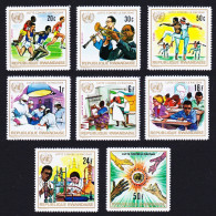 Rwanda Racial Equality Year 8v 1972 MNH SG#498-505 Sc#486-493 - Unused Stamps