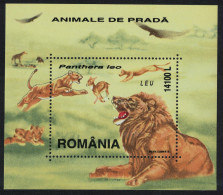 Romania Lion Big Cats MS 2000 MNH SG#MS6162 - Nuevos