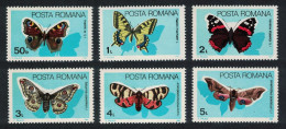 Romania Butterflies 6v 1985 MNH SG#4946-4951 MI#4159-4164 - Unused Stamps