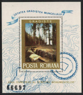 Romania European Architectural Heritage Year Roman Antiquities MS 1975 MNH SG#MS4150 - Ongebruikt