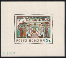 Romania Frescoes From Northern Moldavian Monasteries 2nd Series MS 1970 MNH SG#MS3742 Sc#2185 - Unused Stamps