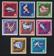 Romania Winter Olympic Games Innsbruck 8v 1963 MNH SG#3061-3068 Sc#1597-1604 - Unused Stamps