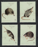 Portugal WWF Pyrenean Desman 4v 1997 MNH SG#2550-2553 MI#2174-2177 Sc#2153-2156 - Unused Stamps