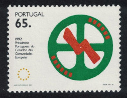 Portugal Portuguese Presidency Of European Community 1992 MNH SG#2269 - Nuevos