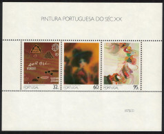 Portugal 20th-Century Portuguese Paintings 5th Series MS 1990 MNH SG#MS2169 - Nuevos