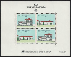 Portugal Europa Post Office Buildings MS 1990 MNH SG#MS2194 - Nuovi
