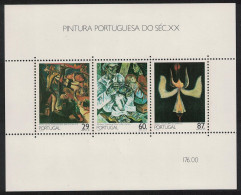 Portugal 20th-Century Portuguese Paintings 3rd Series MS 1989 MNH SG#MS2134 - Ungebraucht