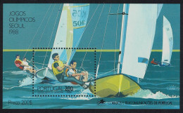 Portugal Yachting Olympic Games Seoul MS 1988 MNH SG#MS2118 - Nuevos