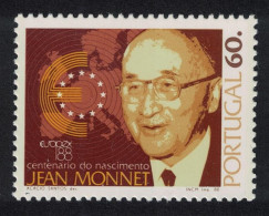 Portugal Birth Centenary Of Jean Monnet 1988 MNH SG#2106 - Unused Stamps