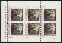 Portugal Tiles 19th Series MS 1985 MNH SG#MS2021 MI#1665 - Unused Stamps