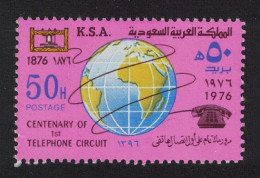 Saudi Arabia Telephone Centenary 1976 MNH SG#1191 - Arabia Saudita