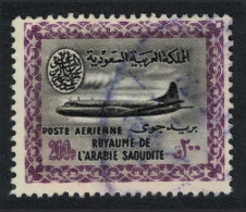 Saudi Arabia Vickers Viscount 800 Aircraft 200p KEY VALUE 1964 Canc SG#442 Sc#242 - Saudi Arabia