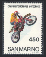 San Marino World Motocross Championship 1984 MNH SG#1229 - Nuevos