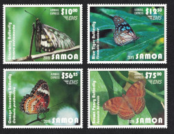 Samoa Butterflies Express Mail 4v Face Value £45+ 2015 MNH SG#E1-E4 - Samoa