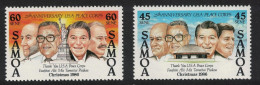 Samoa Christmas Peace Corps 2v 1986 MNH SG#741-742 Sc#685-686 - Samoa (Staat)