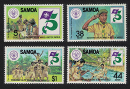 Samoa Boy Scouts 4v 1982 MNH SG#620-623 Sc#575-578 - Samoa (Staat)