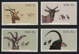 SWA Antelopes 4v 1980 MNH SG#345-348 MI#472-475 - Südwestafrika (1923-1990)