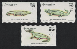 Somalia Crocodiles 2000 MNH MI#839-841 - Somalie (1960-...)