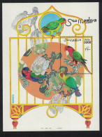 Somalia Parrots Birds MS 1999 MNH MI#Block 59 - Somalie (1960-...)