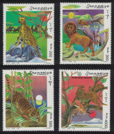 Somalia Tiger Lion Cheetah Big Cats 4v 1998 MNH MI#696-699 - Somalie (1960-...)