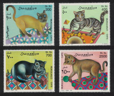 Somalia Cats 4v 1997 MNH MI#624-627 - Somalia (1960-...)